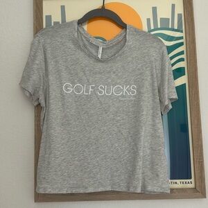 Travis Mathew Golf Sucks shirt